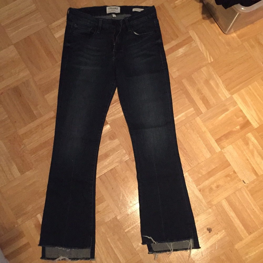 FRAME Crop Mini Boot